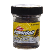 Паста Berkley (Анис) PowerBait Natural Scent Trout Bait 50 гр (Коричнево/Черный)